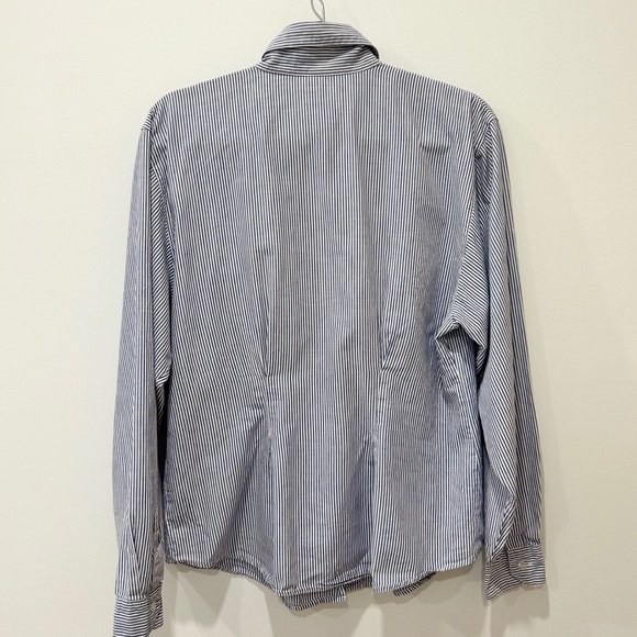 Esprit Pinstriped Structured Blouse - Picture 3 of 5